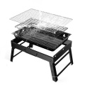 FireMax Bamboo Charcoal tragbarer Grill schwarz